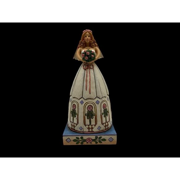 Jim Shore Heartland Creek Vintage "From This Day Forward" Bride Resin Figurine - Picture 2 of 16